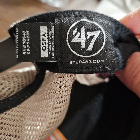 LA WILDCATS XFL '47 MVP Adjustable Baseball Hat, Gray / Tan, OSFM, NWT - Picture 6 of 7